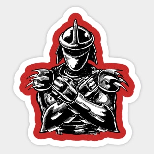 Comic Shredder Sticker